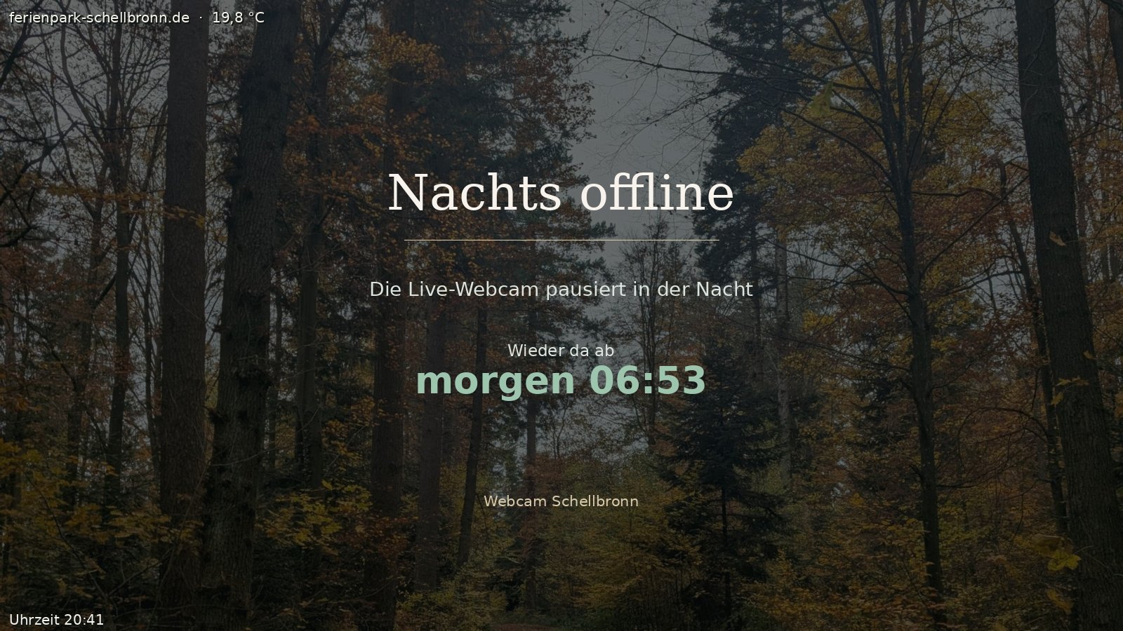 Webcam Schellbronn — live landscape